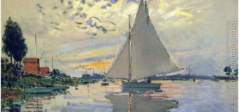 Claude Oscar Monet Beautiful Palette and Technique
